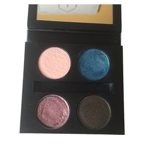 ❤️*used* Lancome 4 shade eyeshadow palette colour design molten shore